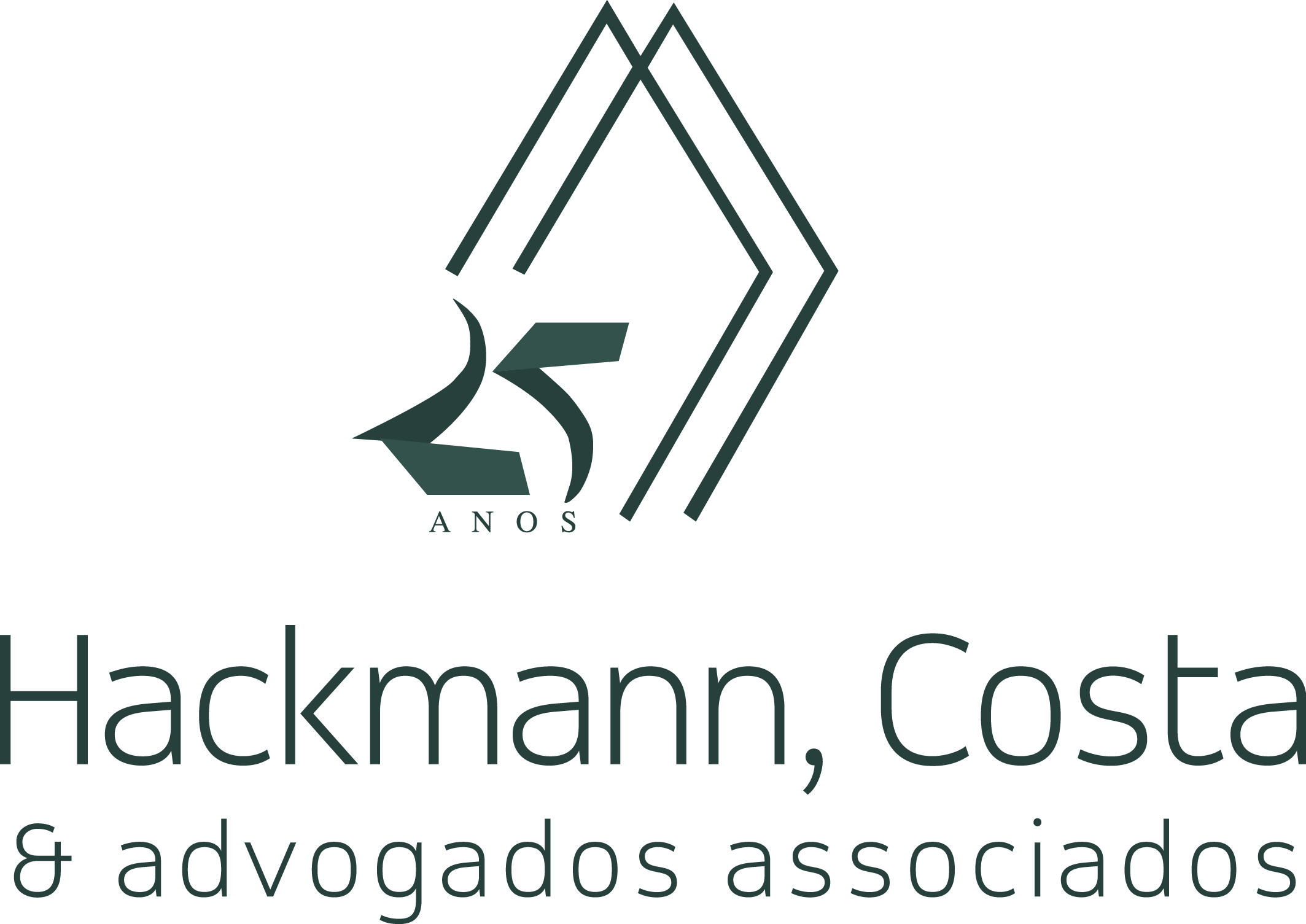 Logomarca da Hackmann, Costa e Advogados Associados